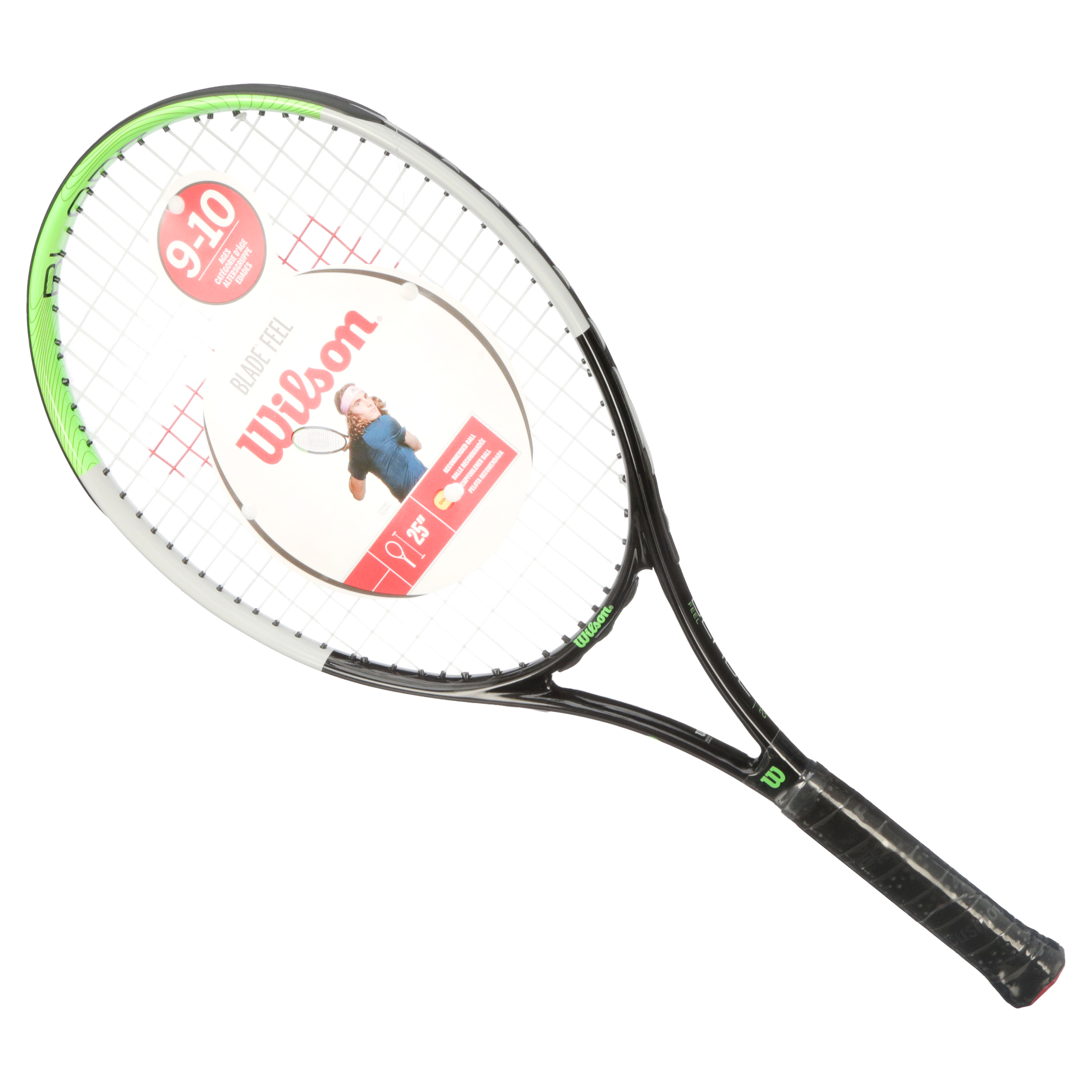 Wilson Blade Feel 25 Junior Tennis Racket, Green photo 4