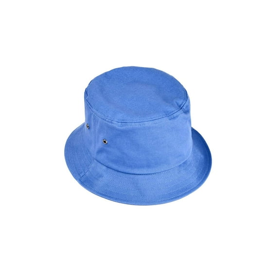 Big Accessories BA534 Chino Twill Crusher Bucket Hat-sail blue