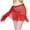 Red, variant on Wancir Belly Dance Fringe Hip Scarf Festival Sequins Tassel Skirt Rave Shinny Glitter Skirts