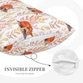 thumbnail image 3 of Susaid Cute Sleepy Fox Print Pillowcases Multiple Size, Pillow Cover Super Soft Envelope Closure Standard Pillow Case-14"x20", 3 of 6