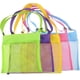 thumbnail image 1 of Bolsa de malla para juguetes de playa para aventureros, bolsa de recolección de conchas de material de malla de secado rápido esencial para viajes familiares y portátil, diseño de correa ajustable, 1 of 6