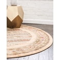 thumbnail image 3 of Rugs.com Kashkuli Gabbeh Collection Rug – 6' Round Tan Medium Rug Perfect For Kitchens, Dining Rooms, 3 of 8