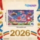 thumbnail image 3 of Yanonmyfd 2026 Soccer Flag World Football Cup Flags 3x5 Ft Outdoor Indoor Garden Decorations for Game Day Celebration Decor Gifts,Welcome, 3 of 6