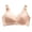 Beige, variant on NIEWTR Bras for Older Women New Front Snap Bras for Seniors, Bra for Women Front Closure No Underwire Bra(Pink,5XL)