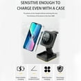 thumbnail image 5 of MiliPow Foldable Fast Travel 3 in 1 Wireless Charging Station for iPhone/Apple Watch/AirPods- White, 5 of 6