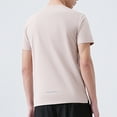 thumbnail image 5 of Vetsdori Mens Pink T-Shirts Breathable Plain Pull on Athlete Fashion Cooling Crew Neck Short Sleeve Shirts for Men Travel, 5 of 9
