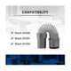 thumbnail image 4 of Nv350 Nv351 Nv352 Nv356 Nv357 Vacuum Cleaner Hose Connector, Vacuum Cleaner Accessories, Vacuum Hose Adapter, 4 of 5