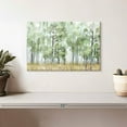 thumbnail image 2 of Elephant Stock Into The Forest Light Wall Art - Horizontal Canvas Wall Art - Dining Room Wall Decor - Floral And Botanical Canvas - Blue And Green Decor By Allison Pearce - 12" x 8", 2 of 8