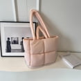 thumbnail image 5 of LinYooLi Puffer Tote Bag Trendy Puffer Bag for Women Light Down Filled Aesthetic Quilted Tote Bag Shoulder Handbags, 5 of 6
