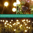 thumbnail image 4 of Luces solares Vignuto, paquete de 10, 80 LED, impermeables para jardín, 4 of 6
