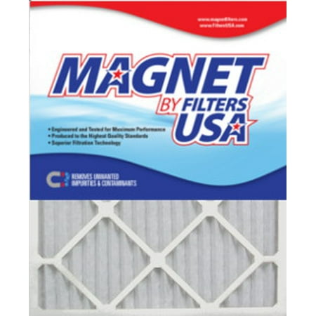 19.5 Apron - 20x20x1 (19.5 x 19.5) Magnet by FiltersUSA 1-Inch Filter (MERV 13) 4 filter pack - One Years Supply