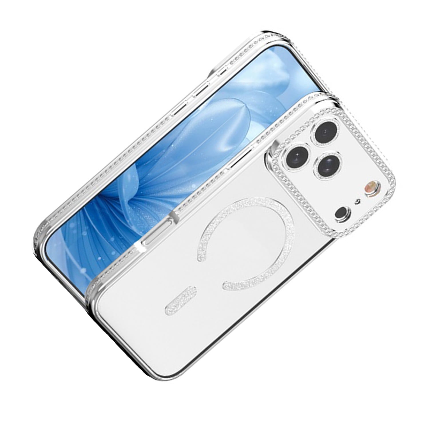Magsafe Jewel Case for the iPhone 17 Pro Max - Silver
