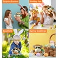 thumbnail image 4 of DolliBu Happy Easter Big-Eyed Monkey Soft Plush with Carrot - Cute Stuffed Animals with Carrot Plush Toy, Perfect Easter Gift, Spring Easter Plush Animal - 6 Inches, 4 of 7