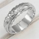 thumbnail image 3 of Stunning 18K Gold Plated Flower Pattern Ring - Perfect Minimalistic Jewelry for Women and Girls, 3 of 4