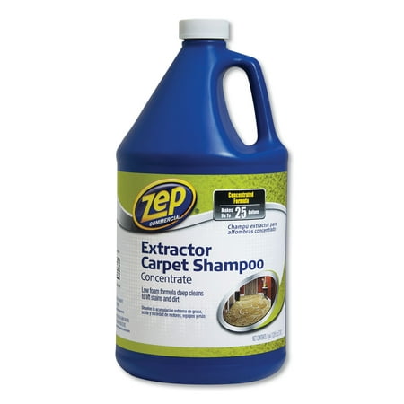 Carpet Extractor Shampoo, Unscented, 1 gal,