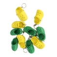 thumbnail image 2 of Llavero De Zapatos, Llavero De Zapatilla Amarilla Y Verde, Portátil, Interesante, Exquisito Para Bolso De Viaje, 2 of 8