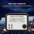 thumbnail image 4 of Buscador de Satélite ANGGREK Compacto Portátil Negro Y Plateado 950-2150 MHz, 4 of 8