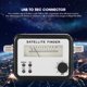 thumbnail image 4 of Buscador de Satélite ANGGREK Compacto Portátil Negro Y Plateado 950-2150 MHz, 4 of 8