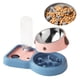thumbnail image 3 of Cuencos dobles para perros y gatos, cuenco de agua para mascotas, cuencos dobles para mascotas con botella de agua automática, cuenco de agua para mascotas con botella de agua automática True Excellence, 3 of 8