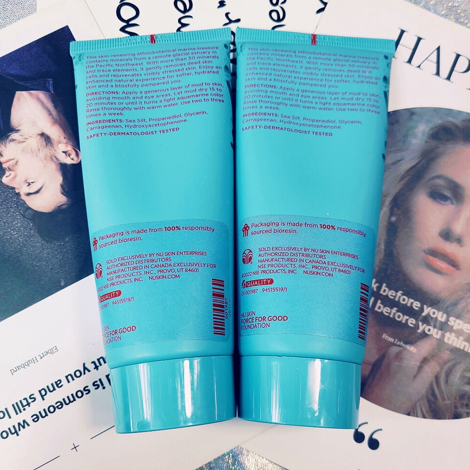 Masque Visage Epoch Marine Mud De Nu Skin - Masque Purifiant à L'argile Marine