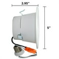 thumbnail image 4 of High Quality 4 inch Recessed LED 9W Soft White Downlight Kit - 65w equiv., 4 of 7