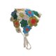 thumbnail image 5 of Accesorios para el cabello de pañuelo de crochet femenino lindo corbata de decoración anudada cabeza de decoración Flores azules, 5 of 8