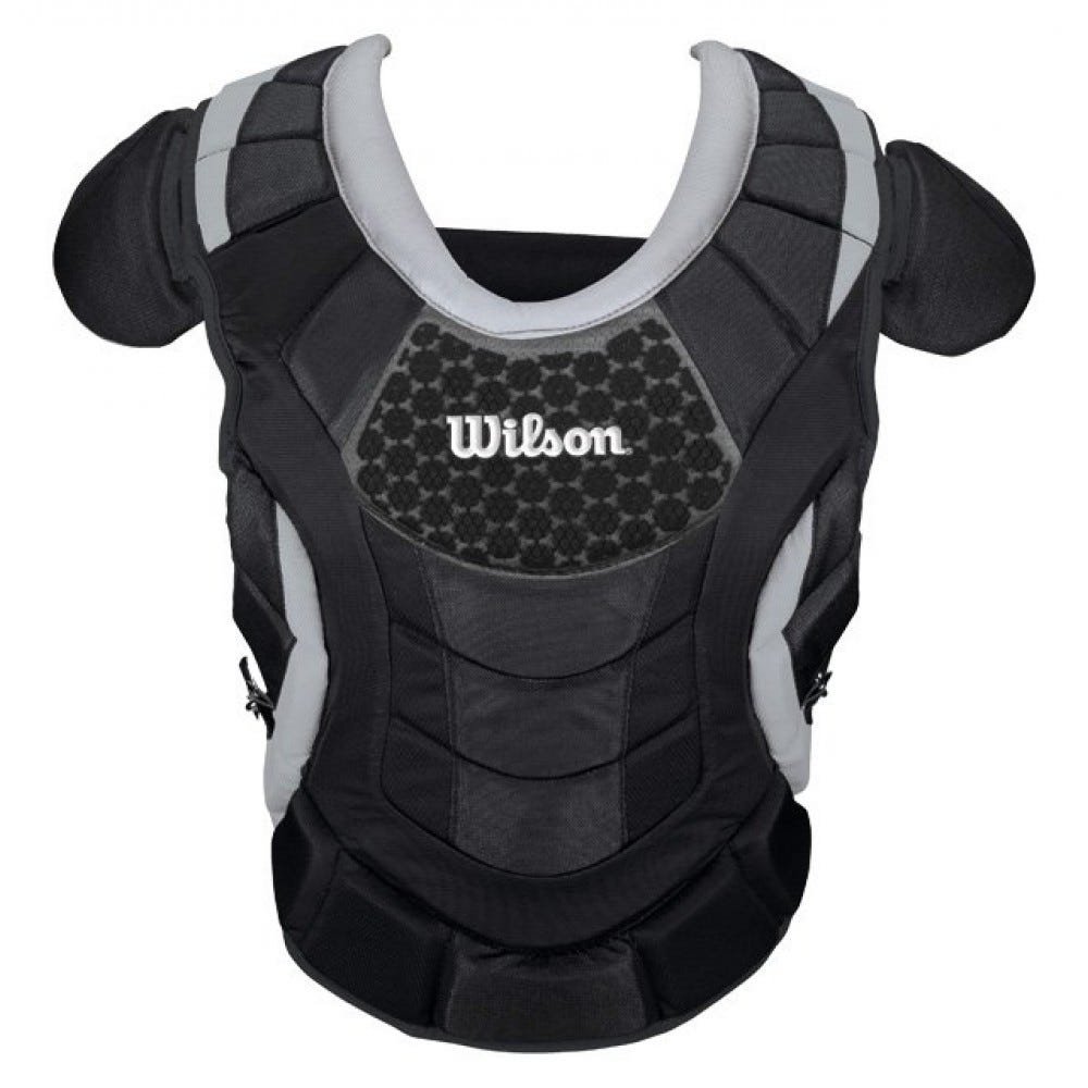 New Wilson 14 inch Fastpitch Chest Protector with Isoblox Black