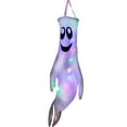 thumbnail image 2 of Halloween Decorations Outdoor Indoor, Light Up Ghost Decorations , Hanging Ghost Halloween Decor For Yard Porch Garden Lawn Party White 43", 2 of 2