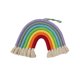 thumbnail image 1 of Exquisito Tapiz De Pared Tejido De Macramé De Arcoíris, Decoración De Pared Artística Colgante Vogacara HA023922-04, 1 of 5