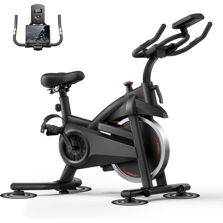 Exercise Bike,0-100 Resistance,300LB High Carbon Steel Bike