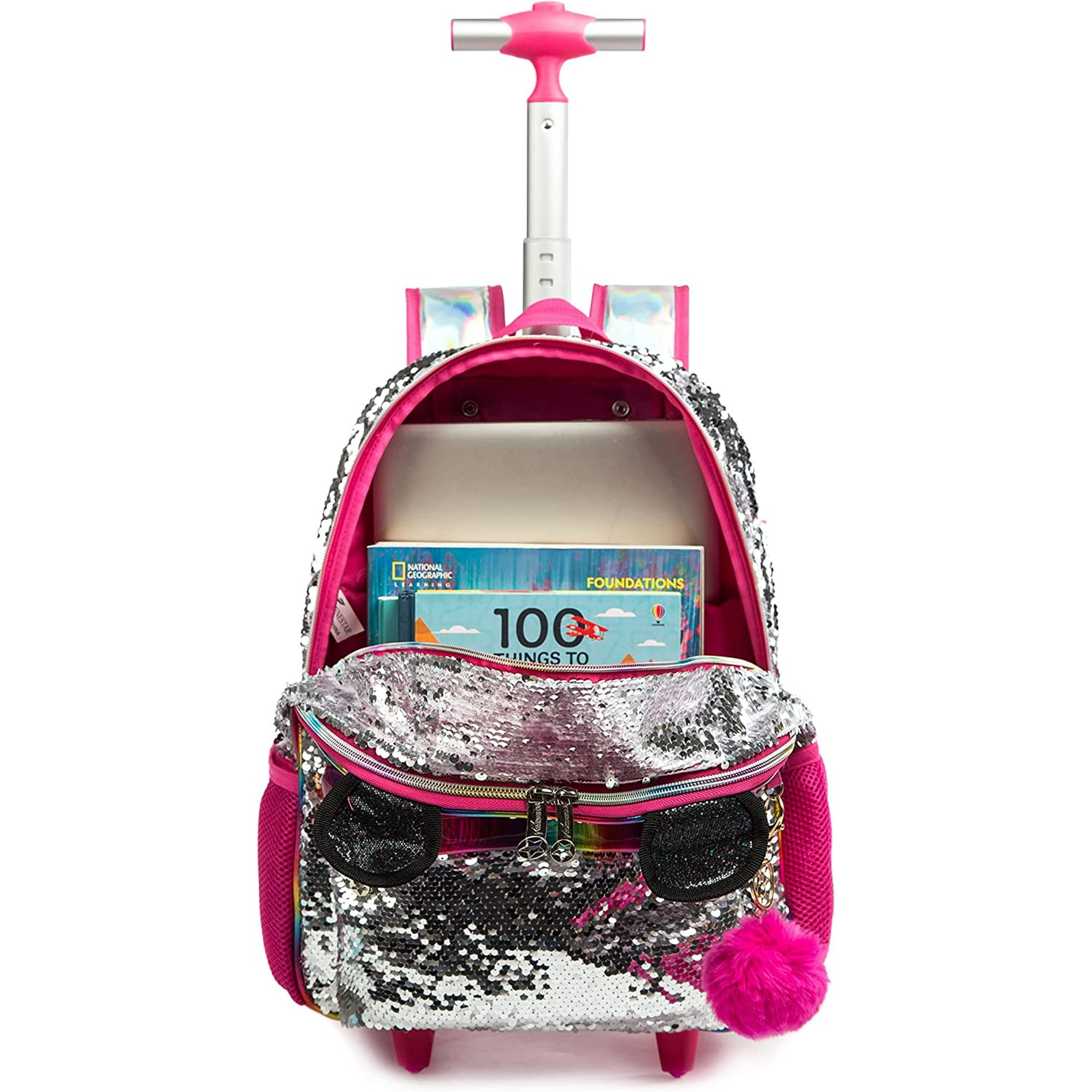 Panda sequin backpack hotsell
