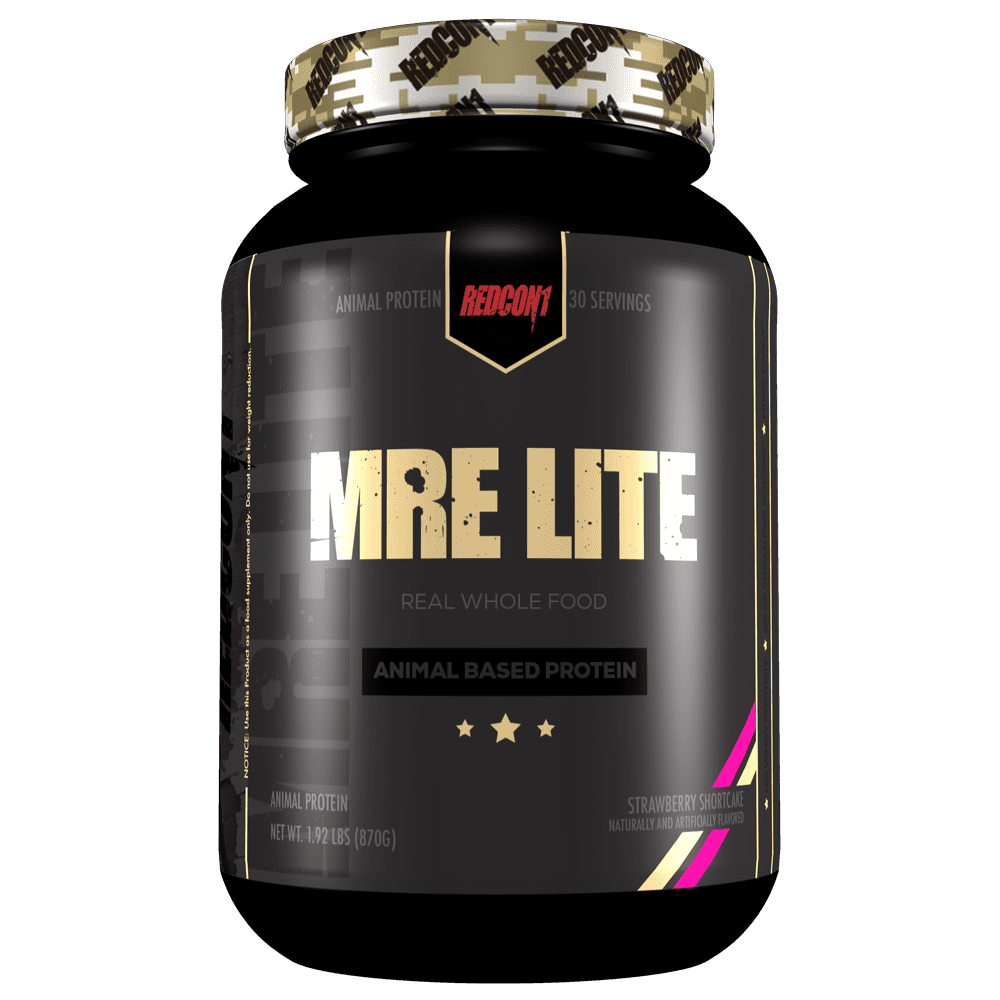 Redcon1, MRE LITE 2lb, Animal Based Protein, Strawberry Shortcake