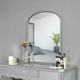 thumbnail image 4 of MacLuu  Arch Metal Wall Mirror 24" x 30.75" - Arch Round-Silver, 4 of 5