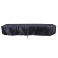 thumbnail image 1 of Housse de Table de Billard 8 Pieds avec Cordon Durable Imperméable pour Table Rectangulaire, Noir, 1 of 9