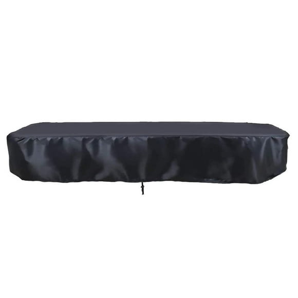 Housse de Table de Billard 8 Pieds avec Cordon de Serrage Durable Imperméable pour Table Rectangulaire, Noir, 1 * Housse de Table de Billard, Noir