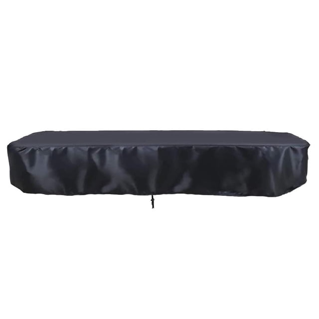 Housse de Table de Billard 8 Pieds avec Cordon Durable Imperméable pour Table Rectangulaire, Noir