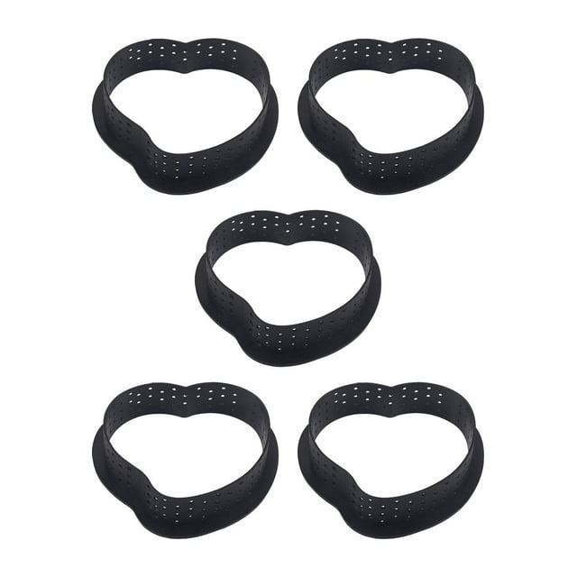 DOLITY 5 Pieces Perforated Cake Mold Cooking s Cake Mold Salad Dessert Punch Pastry B
