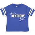 thumbnail image 3 of Inktastic Just a Kentucky Girl Born and Raised Girls Toddler T-Shirt, 3 of 5