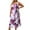 Hot Pink, variant on ICHUANYI Women's Tank Dresses Suspender Color Block Crew Neck Sleeveless Dress