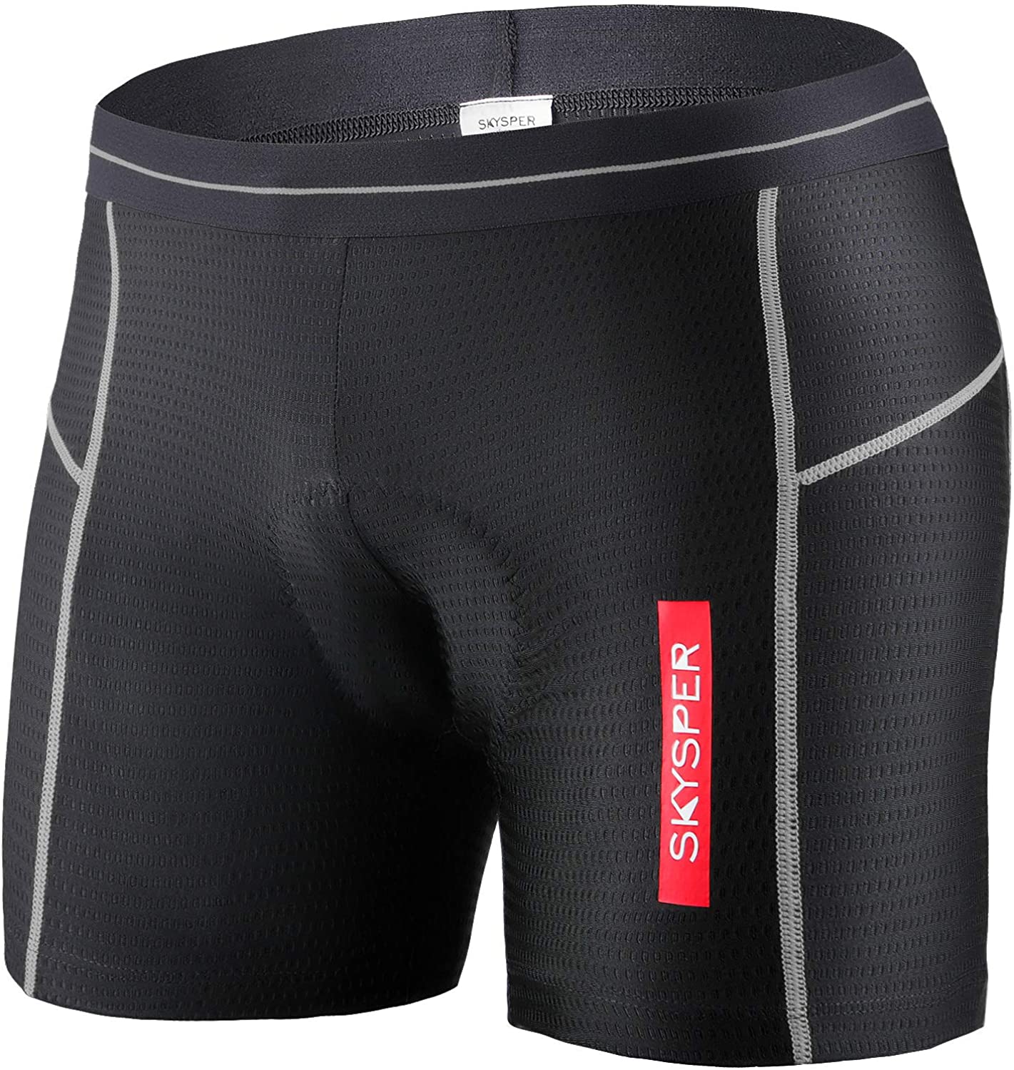 SKYSPER Cycling Shorts Men Padded Gel 