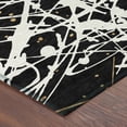 thumbnail image 3 of Addison Rugs Chantille Indoor/Outdoor Transitional Abstract Black Machine Washable Rectangle Rug, 8' x 10', 3 of 8