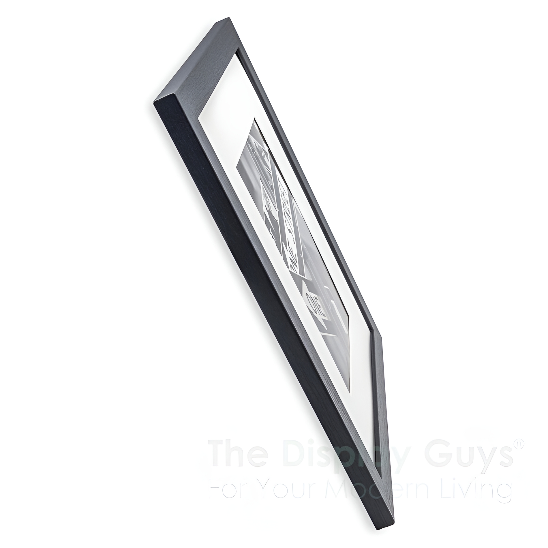 TheDisplayGuys value set of 6 Black 16x20 Picture Frames matted to 11x14 Photos, Plexiglass, Wall Hanging