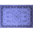 thumbnail image 1 of Ahgly Company Indoor Rectangle Oriental Blue Traditional Area Rugs, 6' x 9', 1 of 4