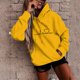 thumbnail image 2 of Women's Fashion Casual Fun Print Hooded Sweatshirt Loose Sports Tops Pullover, 2 of 6
