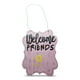 thumbnail image 1 of Signo de bienvenida Decorativo Decorativo Rústico Puerta Puerta Puerta Puerta Puerta Colgante Placa Oficinas Jardín Yarda Decoración Artesanía Hogar Rosa Inevent HA028177-01B, 1 of 7