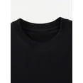 thumbnail image 3 of Creative Cotton Cartoon Print Short Sleeve T-Shirt - Loose Fit, Machine Washable, Casual Top for Teens, 3 of 6