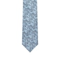 thumbnail image 5 of Jacob Alexander Men's Woven Bold Vine Pattern Slim 2.5 inch Width Neck Tie - Blue, 5 of 7