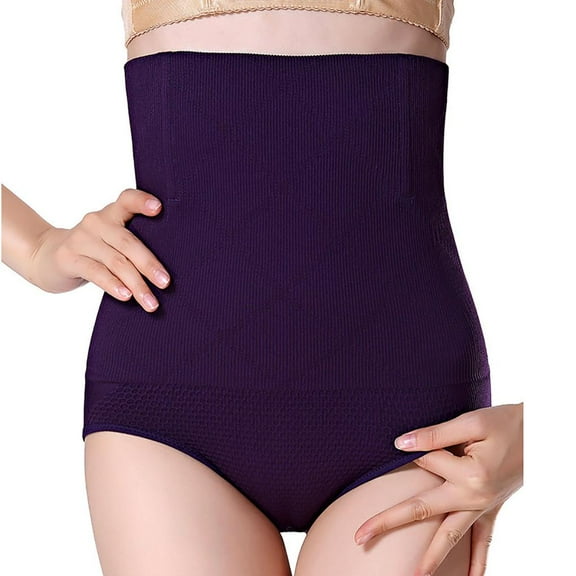 vdgthytj Plus Size Shapewear Panties for Women Seamless High Waisted Butt Lifting Body Shaper Underwear Girdle Panty