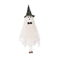 thumbnail image 3 of Carillón de viento colgante para Halloween, carillón de viento fantasma, decoración para fiestas, campana de viento, decoración de Halloween para Sombrero verde, 3 of 8