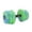 Green, variant on Triangular Floating Eva Water Fitness Dumbbells Lightweight Foam Pool Exercise Weights With Comfortable Handles(Blue-Style B)